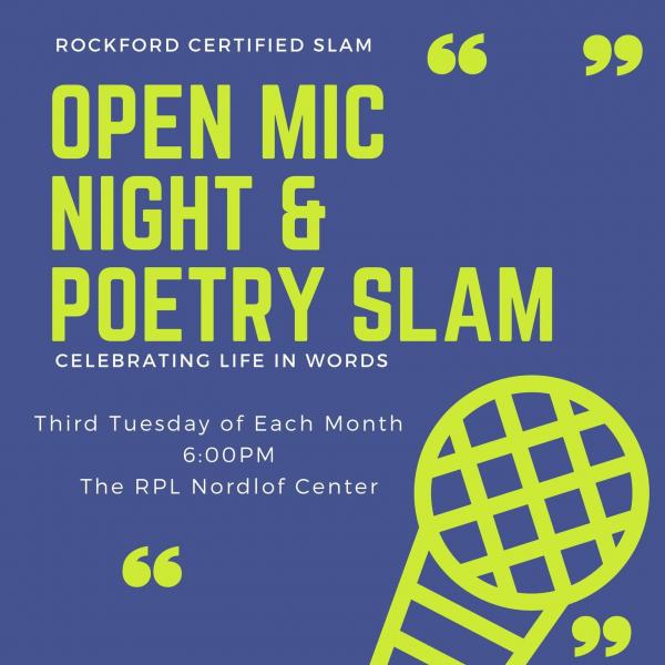 Image for event: Open Mic Night &amp; Poetry Slam