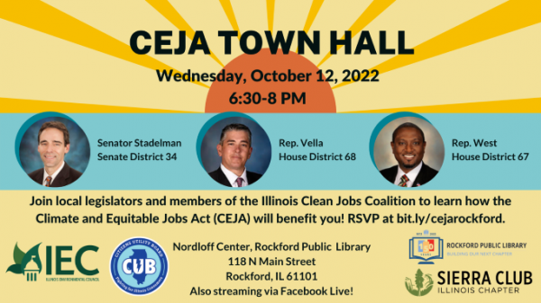 Image for event: CEJA Townhall